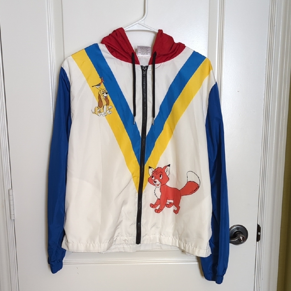 Disney Parks Fox and the Hound Light Windbreaker